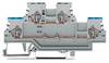 WAGO 279-512 Dual port continuity 4 mm Pull spring Configuration: N, L Grey 50 pc(s)