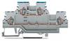 WAGO 279-513 Dual port continuity 4 mm Pull spring Configuration: L, N Grey 50 pc(s)