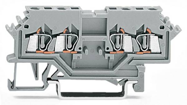 WAGO 279-626 Continuity 4 mm Pull spring Configuration: L Grey 100 pc(s)