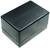 Rectangular black enclosure with a smooth surface.