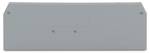 End and intermediate plate