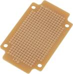 Eurocard PCB Phenolic paper (L x W) 77.5 mm x 47.3 mm 35 µm Contact spacing 2.54 mm Conrad Components SUPCB003 Content 1 pc(s)