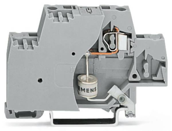 WAGO 280-503/281-580 Terminal 10 mm Pull spring Configuration: L Grey 50 pc(s)