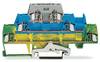 WAGO 280-510 Triple port continuity 5 mm Pull spring Green, Yellow, Blue, Grey 50 pc(s)