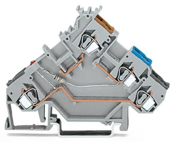 WAGO 280-561/281-413 Proximity switch terminal 5 mm Pull spring Configuration: L Grey 50 pc(s)