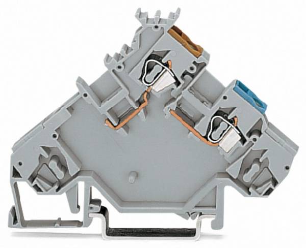 WAGO 280-564 Proximity switch terminal 5 mm Pull spring Configuration: L Grey 10 pc(s)
