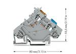 Sensor LED supply terminal block