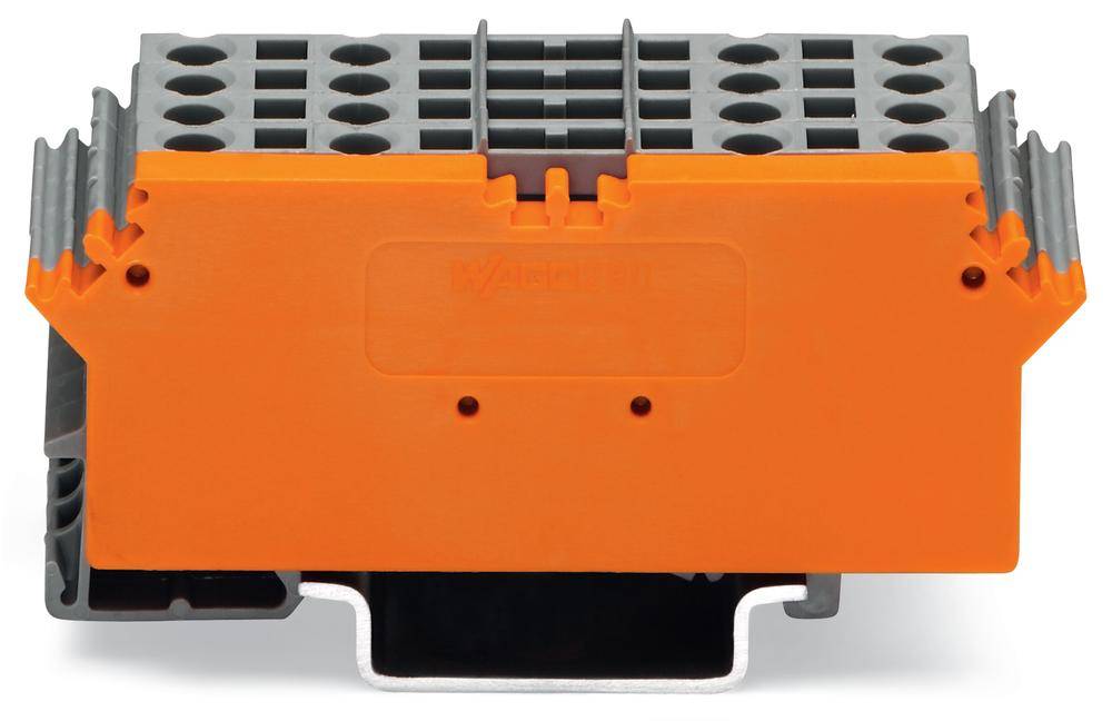 WAGO 280-764 Base terminal block 5 mm Pull spring Configuration: L Grey 1 pc(s) Piece