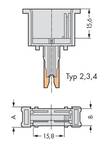 Empty component plug housing
