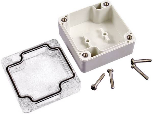 Hammond Electronics 1554H2GYCL Universal enclosure 180 x 120 x 60 Acrylonitrile butadiene styrene Grey-white (RAL 7035) 1 pc(s)
