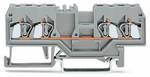 4-conductor through terminal block