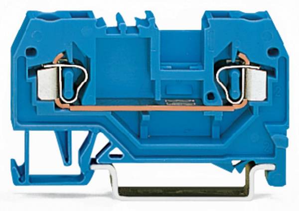 WAGO 280-904 Continuity 5 mm Pull spring Configuration: N Blue 100 pc(s)