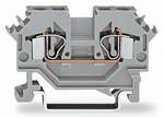 2-conductor through terminal block