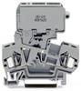 WAGO 281-612 Fuse terminal 8 mm Pull spring Configuration: L Grey 50 pc(s)
