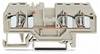 WAGO 281-993 Continuity 6 mm Pull spring Configuration: L Grey 50 pc(s)