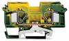 WAGO 283-607 PG terminal 12 mm Pull spring Configuration: Terre Green, Yellow 25 pc(s)