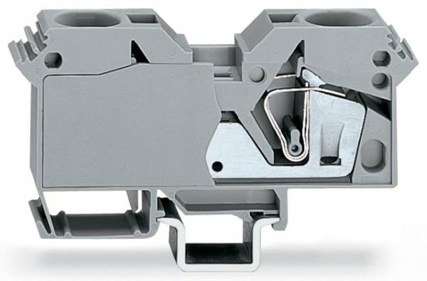 WAGO 285-601 Continuity 16 mm Pull spring Configuration: L Grey 15 pc(s)