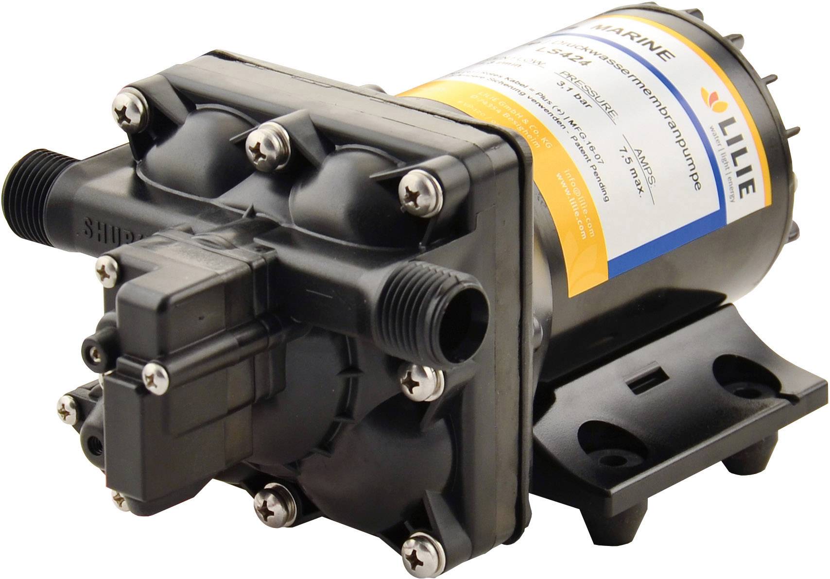 low pressure water pump