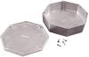 Hammond Electronics 1590STPCRD Universal enclosure 132.78 x 132.78 x 39.2 Aluminium (die-cast) Red 1 pc(s)