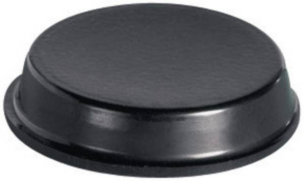 PB Fastener BS-44-BK-R-7 N/A self-adhesive, circular Black (Ø x H) 19.1 mm x 4.1 mm 7 pc(s) Piece