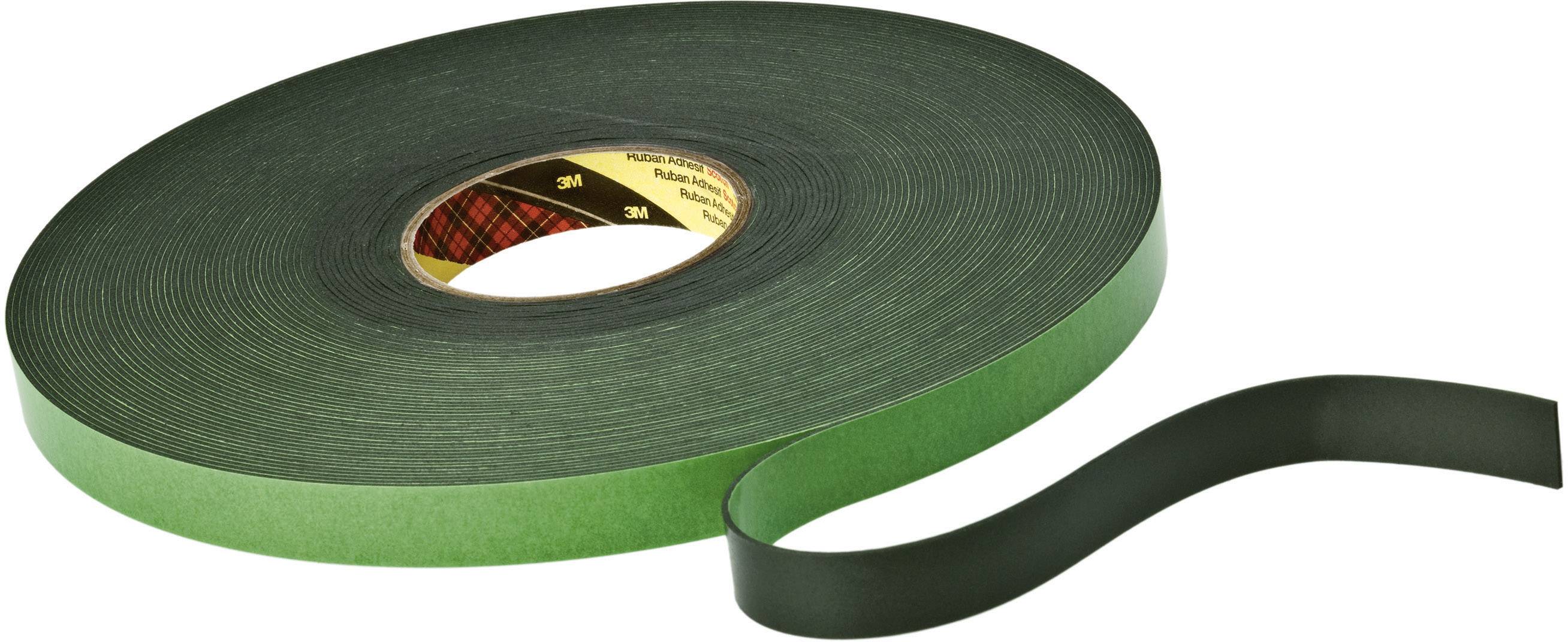 3M 9515B 9515B12 Double sided adhesive tape 9515B Black (L x W) 33 m x 12 mm 1 pc(s)