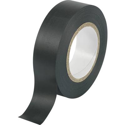 TRU COMPONENTS  TC-9559252 Electrical tape  Black (L x W) 20 m x 19 mm 1 pc(s)