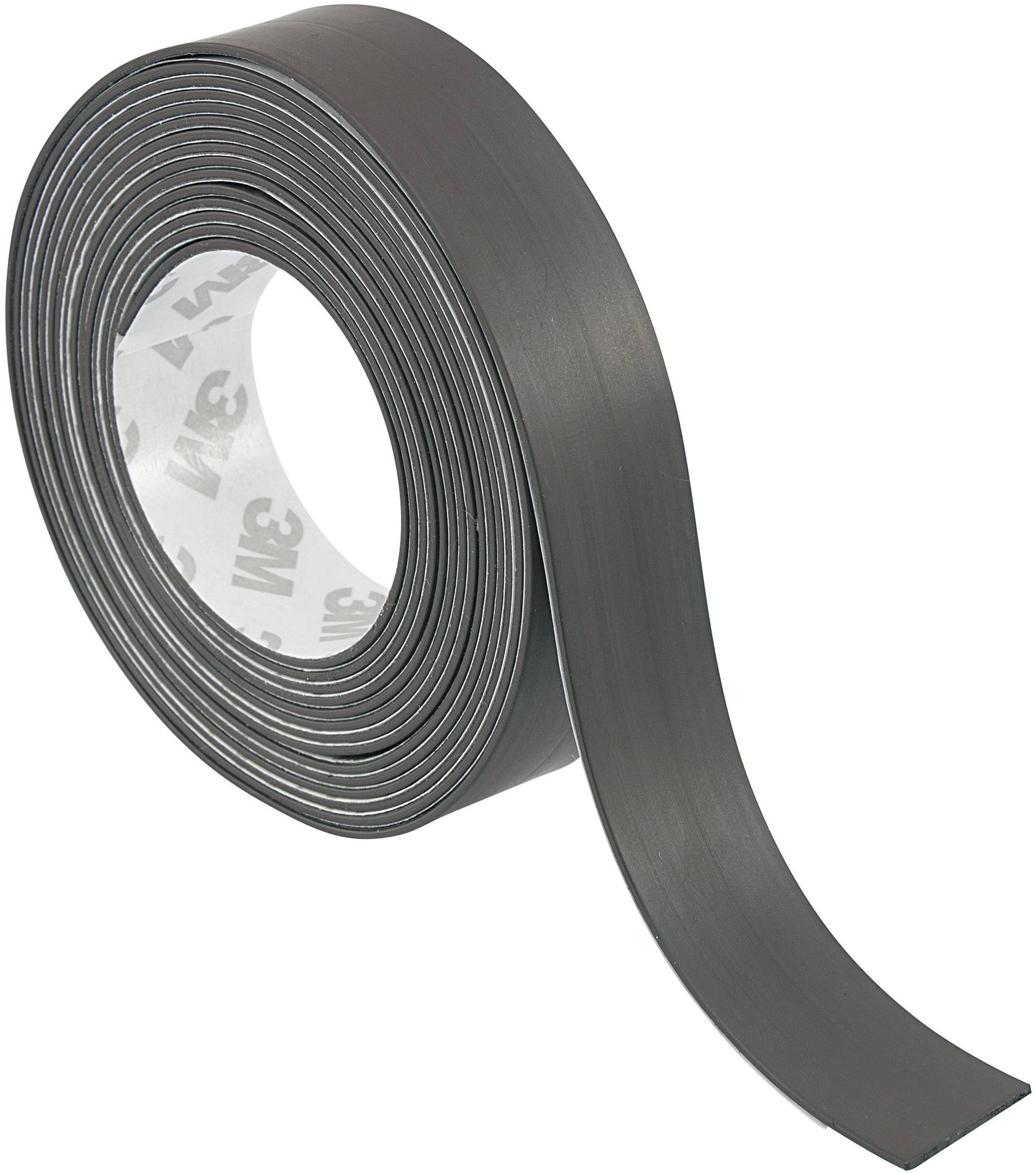TRU COMPONENTS S513-1850 1563979 Magnetic tape S513-1850 Black (L x W) 1.8 m x 50 mm 1 pc(s)