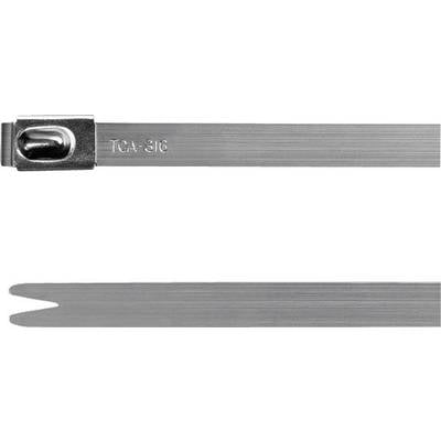 HellermannTyton 111-94149 MBT14H-316-SS-NA-L1 Cable tie 362 mm 7.90 mm Silver Ball lock 1 pc(s)