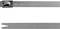 Metal cable tie with snap lock and embossed label 'TCA 316'.