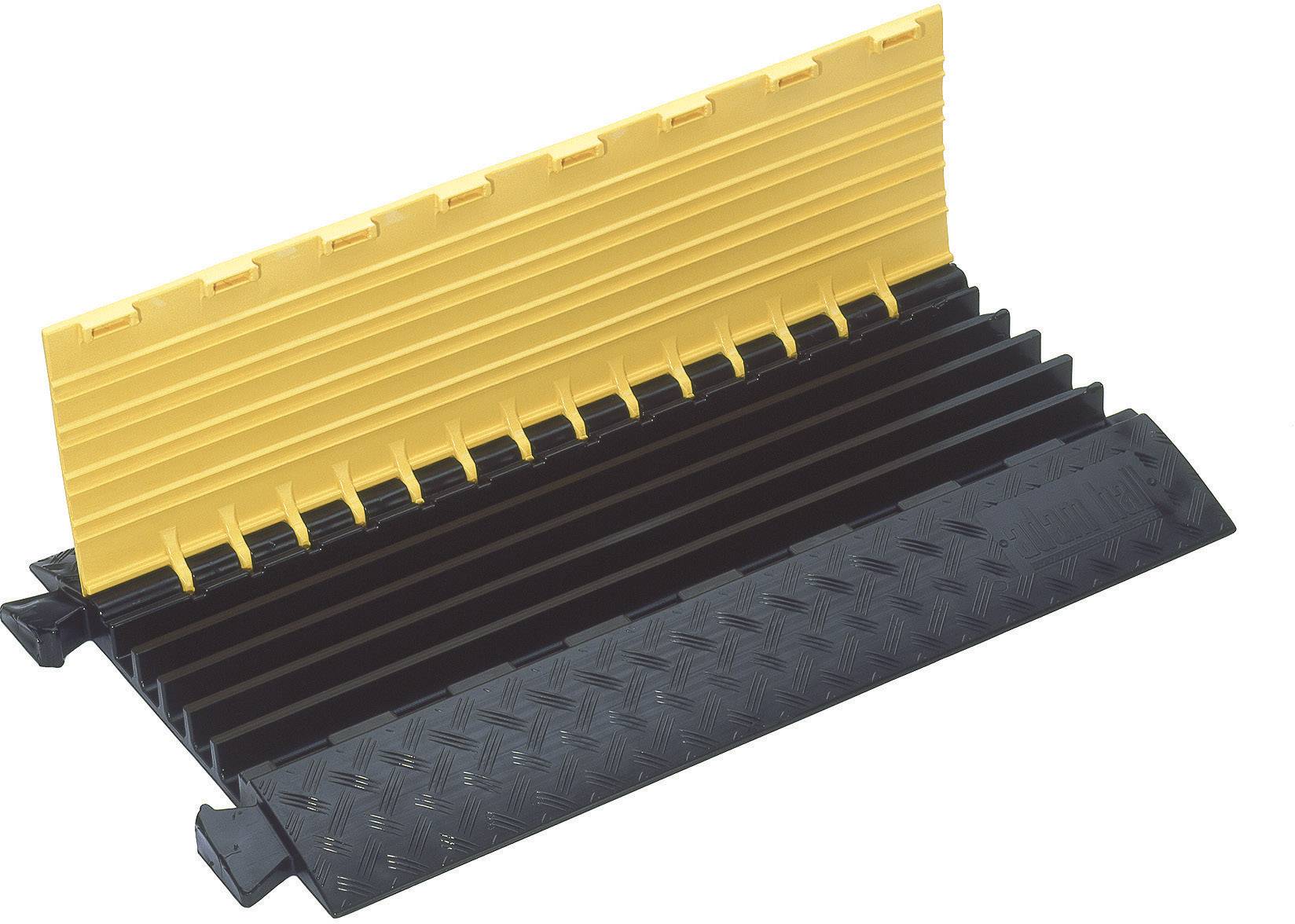 Adam Hall Cable bridge Polyurethane Black, Yellow No. of channels: 5 890 mm Content: 1 pc(s)