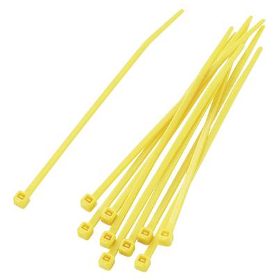TRU COMPONENTS 1592832 TC-PBR-100-4YW203 Cable tie set 100 mm 2.20 mm Yellow  100 pc(s)