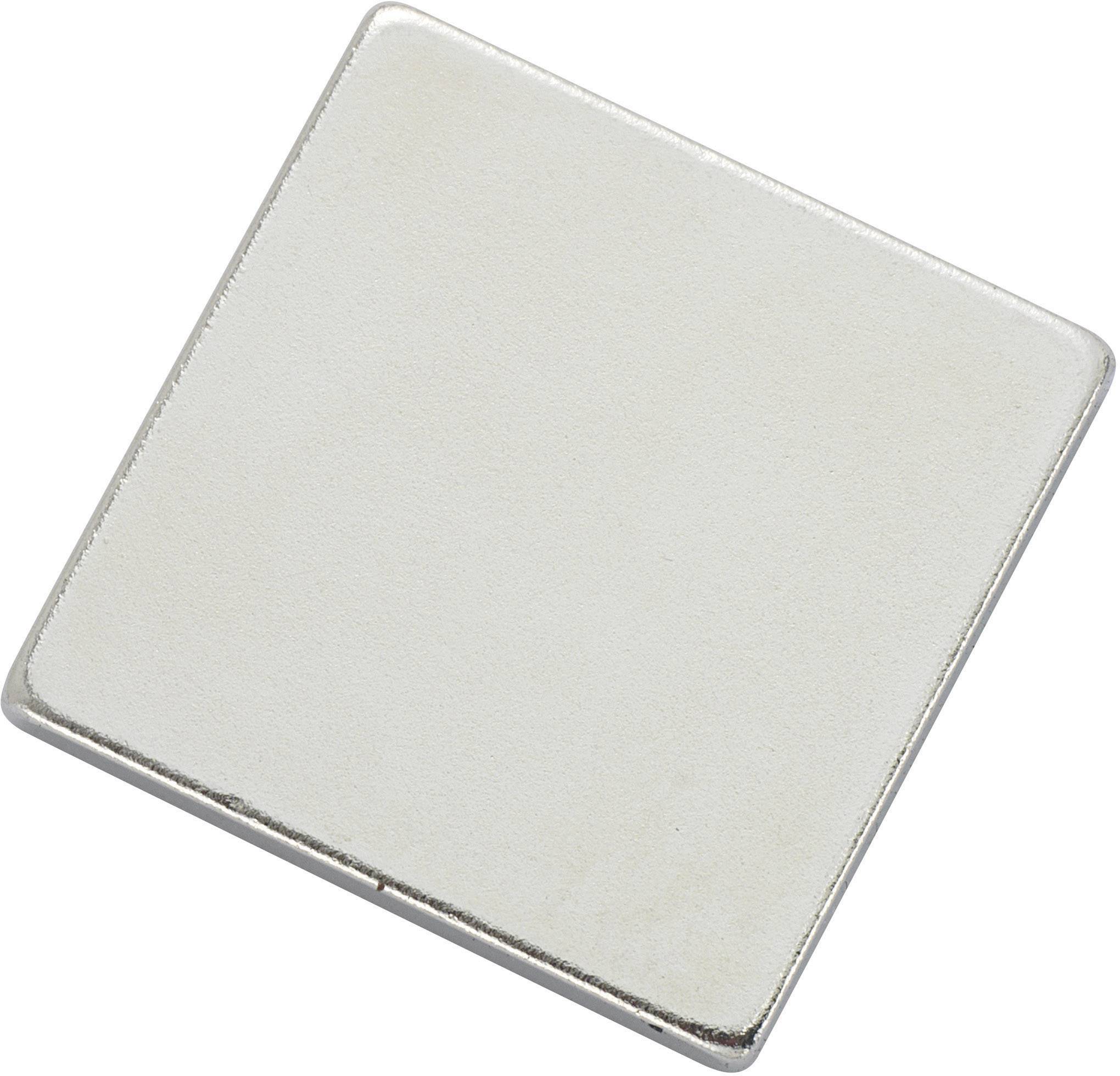 TRU COMPONENTS N35-202002 1564098 Magnetic pad N35-202002 Silver (L x W) 20 mm x 20 mm 1 pc(s)