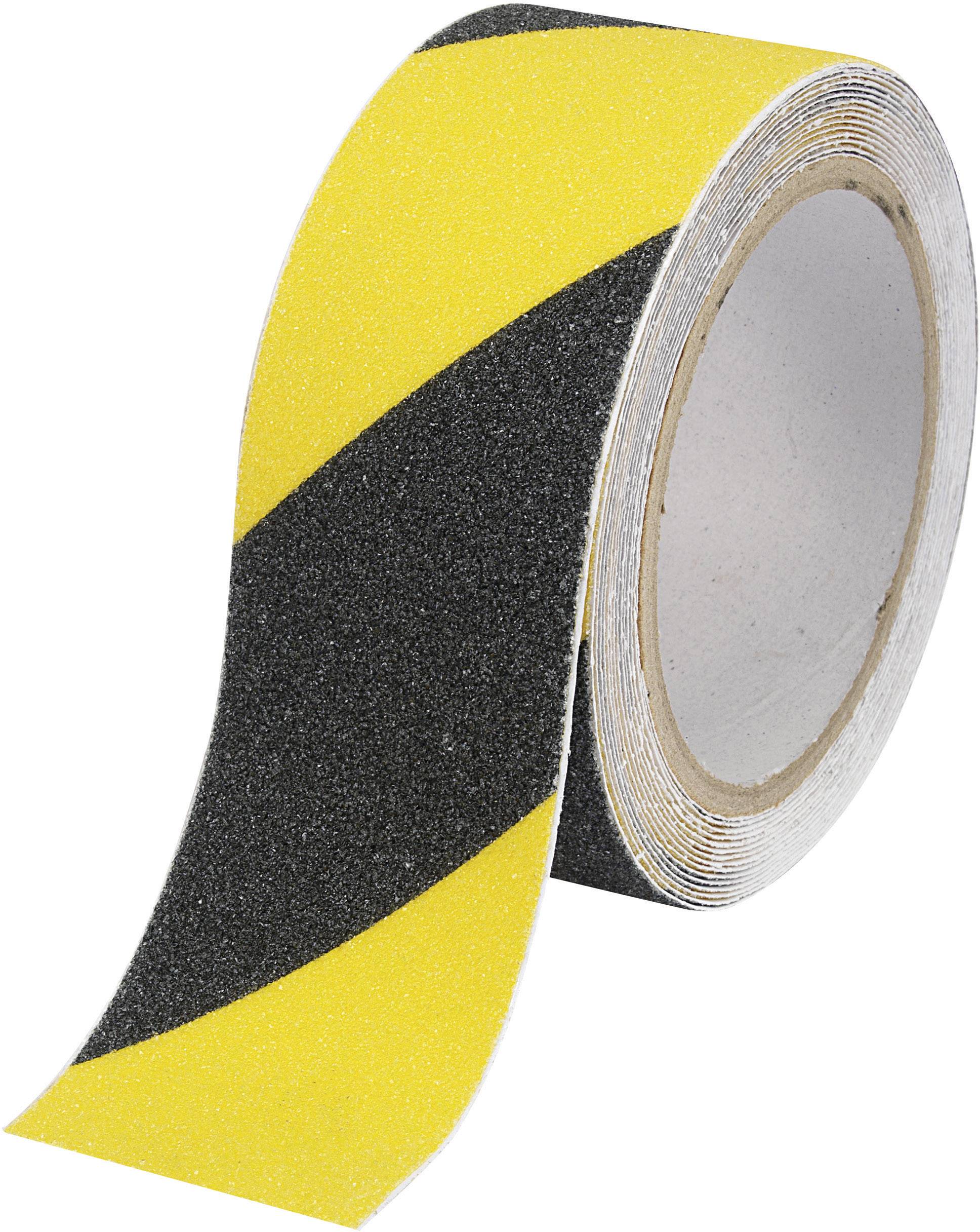 TOOLCRAFT ANST505M-YB 1564113 Anti-slip tape Sugo Black, Yellow (L x W) 5 m x 50 mm 1 pc(s)
