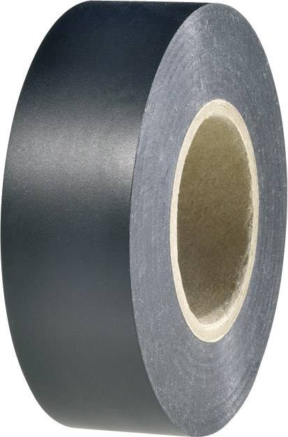 Electrical tape HelaTape Flex 1000+ Black (L x W) 20 m x 19 mm H