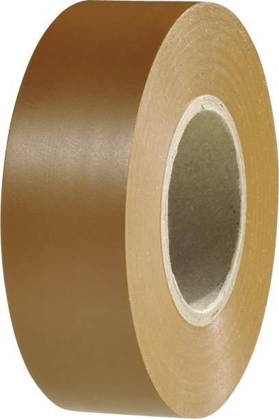 HellermannTyton HelaTape Flex 1000+ 710-10608 Electrical tape HelaTape Flex 1000+ Brown (L x W) 20 m x 19 mm 1 pc(s)