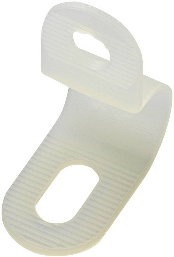 TRU COMPONENTS TC-PC-0406203 Fastener Screw fixing 1593106 Bundle Ø range 6.40 mm (max) White 1 pc(s)