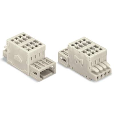 WAGO Pin and socket combo 2140 Total number of pins 10 Contact spacing: 3.50 mm 734-370 25 pc(s) 