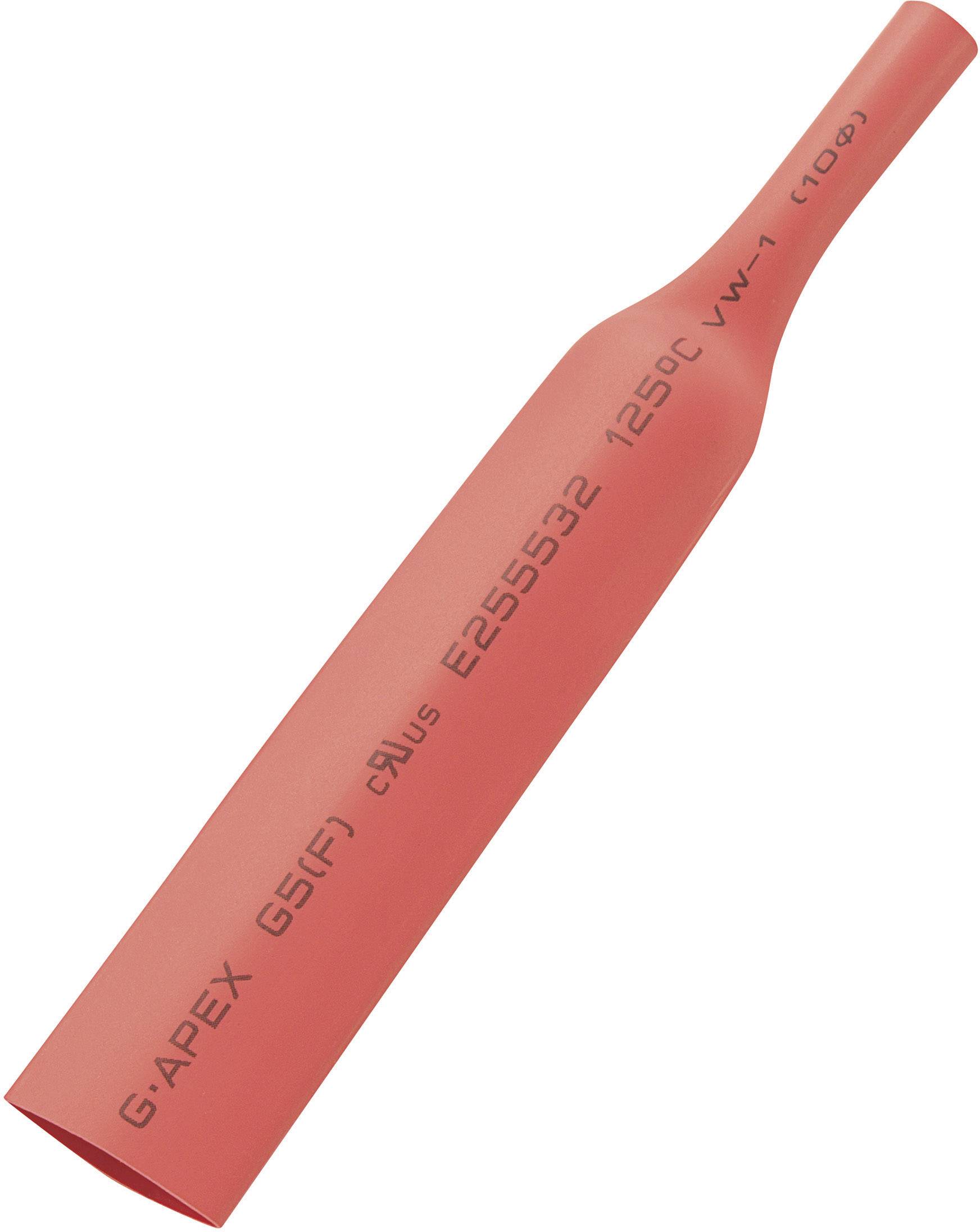 TRU COMPONENTS 1572144 Heatshrink w/o adhesive Red 12 mm 6 mm Shrinkage:2:1 5 m