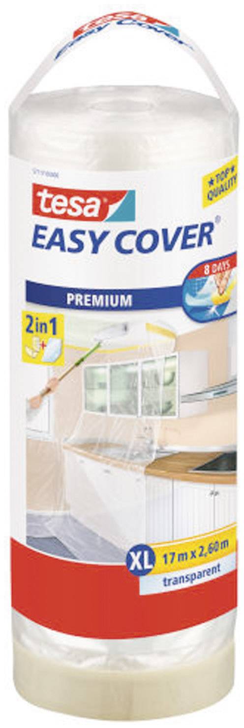 tesa PREMIUM 57117-00000-03 Cover sheets tesa Easy Cover® Transparent (L x W) 17 m x 2.6 m 1 pc(s)-0
