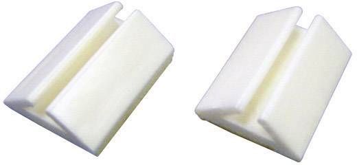 TRU COMPONENTS TC-VC2203 Cable mount Self-adhesive 1593019 Bundle Ø range 2.50 mm (max) Ecru 1 pc(s)