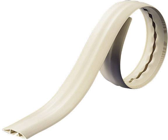 TRU COMPONENTS Cable bridge 1593133 PVC Black No. of channels: 1 1830 mm Content: 1 pc(s)