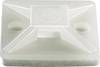TRU COMPONENTS TC-HC101S203 Cable mount Self-adhesive 1593042 Bundle Ø range 7 mm (max) 4x thread Transparent 1 pc(s)
