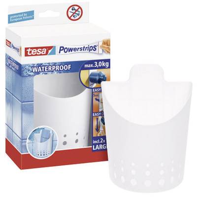 Tesa Powerstrips® Waterproof Basket Small