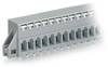 WAGO 741-132 Spring-loaded terminal 2.50 mm² Number of pins 2 Grey 180 pc(s)