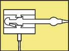 Safety wire Q-CLIP Lite Q-CLIP Lite Ecru 1 pc(s) Kash-2