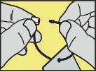 Safety wire Q-CLIP Lite Q-CLIP Lite Ecru 1 pc(s) Kash-3