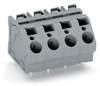 WAGO 745-1355 Spring-loaded terminal 6.00 mm² Number of pins 5 Grey 40 pc(s)