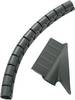 TRU COMPONENTS 1593182 TC-MX-KLT25BK203 Spiral tube 25 mm (max) Black 5 m