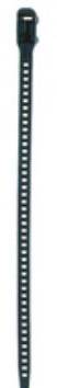 HellermannTyton 115-11269 SRT26011 Cable tie 260 mm 11 mm Black Releasable, Highly flexible, Eyelet 1 pc(s)