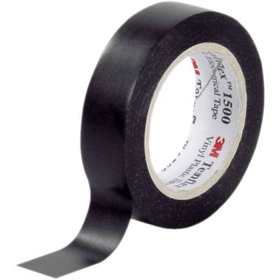 3M Temflex™ 1500 TEMFLEX150015X10BK Electrical tape Temflex 1500 Black (L x W) 10 m x 15 mm 1 pc(s)
